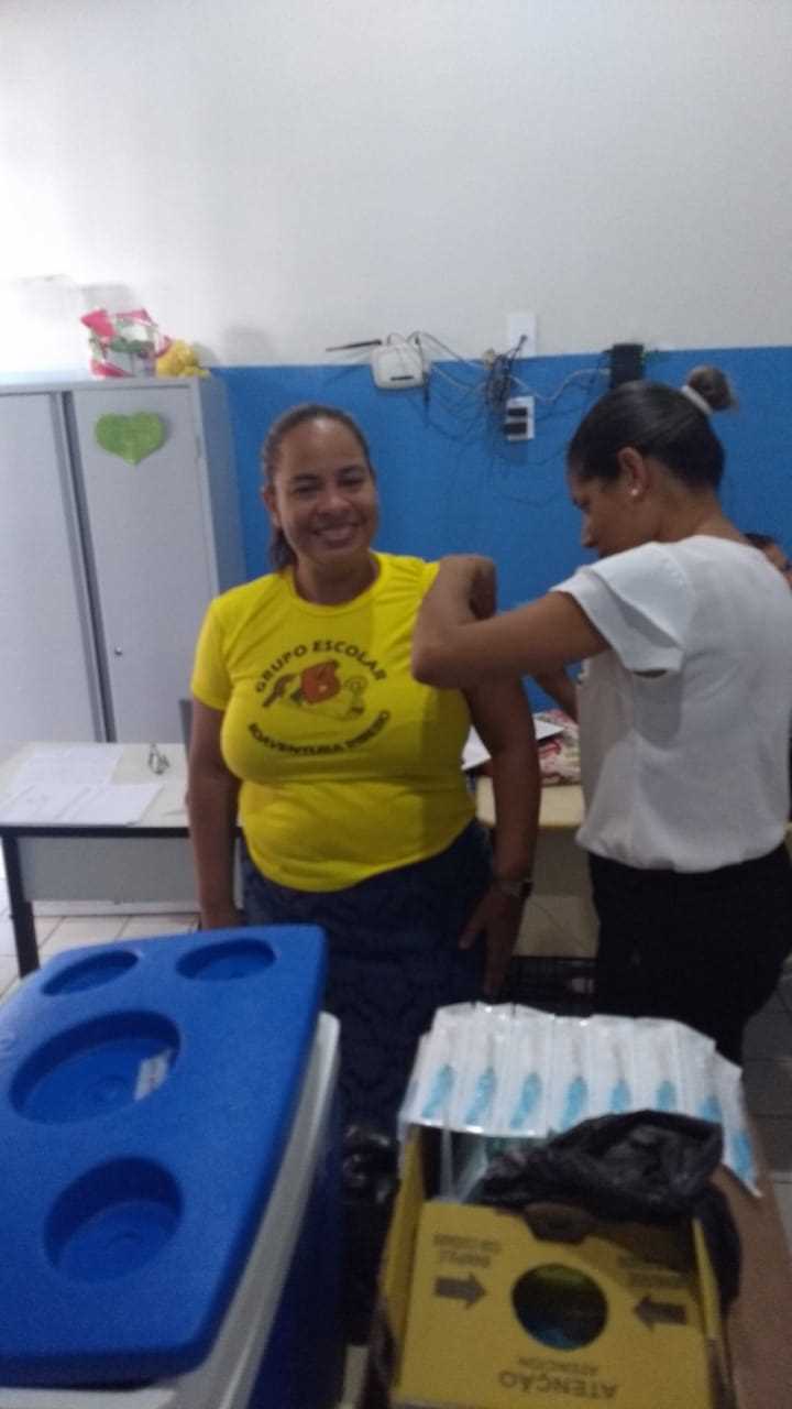 Camacã: Campanha de Vacinação contra Influenza (Gripe) alcança professores da rede pública 

